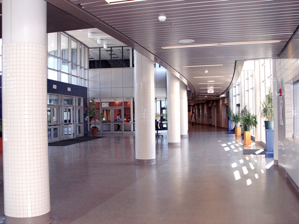 Shrewsbury High School Lobby